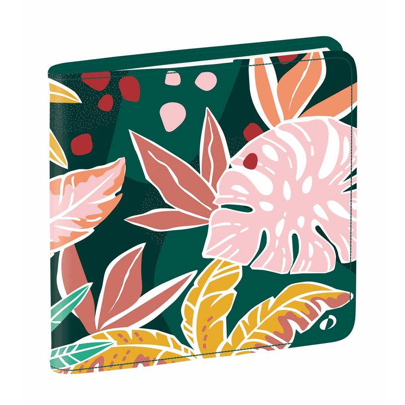 3371010528103-Agenda Année Civile - EXECUTIF FR avec répertoire - Couverture Bloom - Vert - 16x16 cm - Semainier - 14 mois de décembre à ja--0