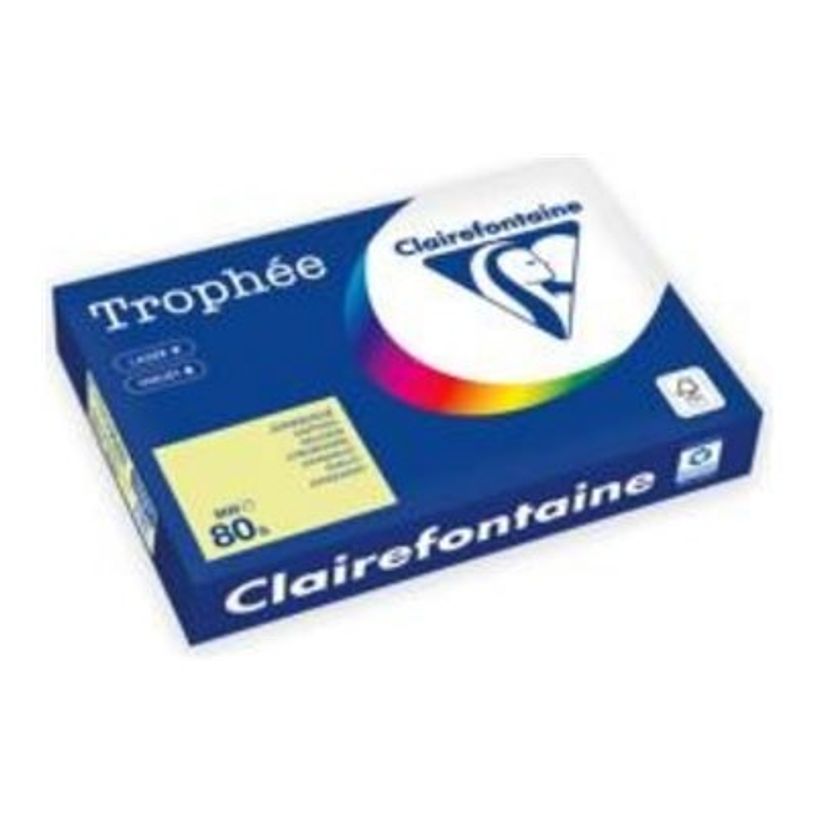 3329680004618-Clairefontaine Trophée - Papier couleur - A3 (297 x 420 mm) - 80 g/m² - 500 feuilles - j-P_405243019_1-0