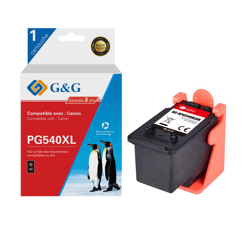 6941881289747-Cartouche remanufacturée Canon PG-540XL - noir - G&G-P_405243047_1-0