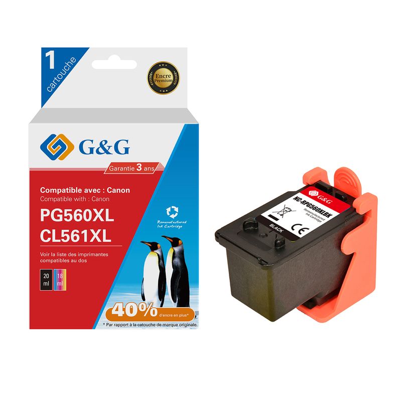 6941881289808-Cartouche remanufacturée Canon PG-560XL - noir - G&G-P_405243051_1-0