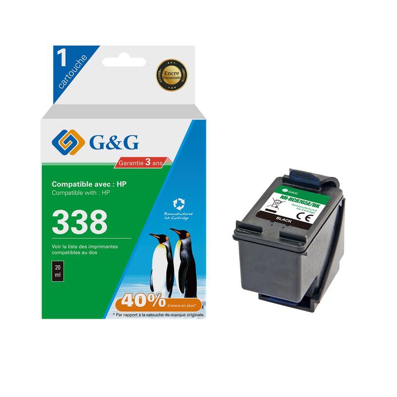6937173408033-Cartouche remanufacturée HP 338 - noir - G&G-P_405243070_1-0