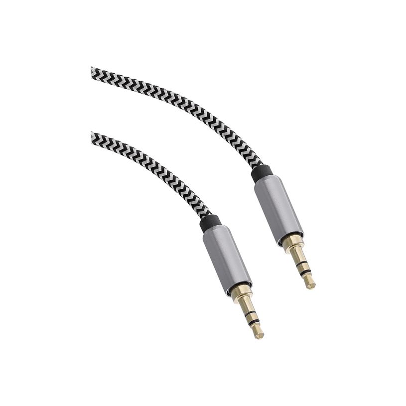 3303170084922-T'nB Music - Câble audio -  3.5 mm mâle  - 1 m - noir & blanc-P_405243283_5-1