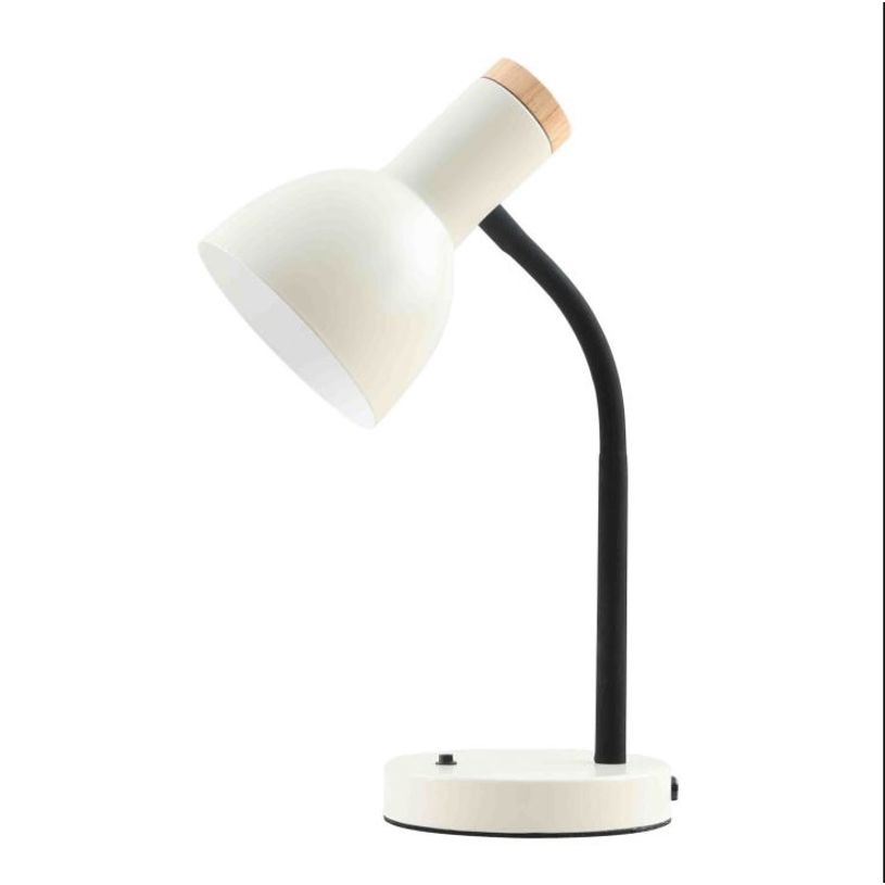 3361410174185-Lampe de Bureau ANDONIOS - bois et métal blanc-P_405243314_1-0