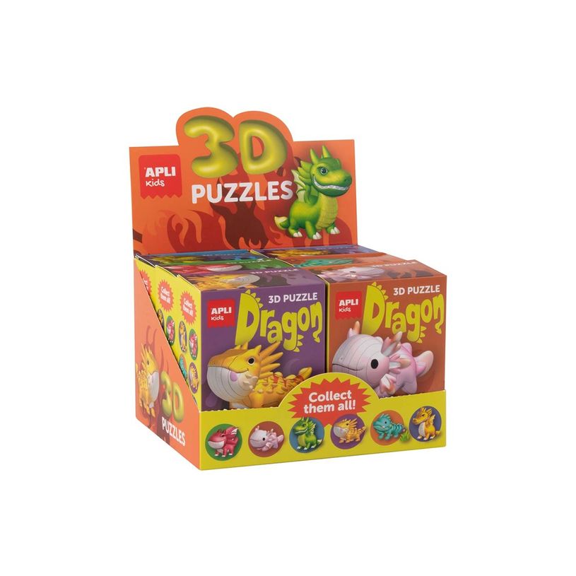 8410782199427-APLI kids - 3D Dragon Puzzles - puzzle 3D-P_405243351_1-3