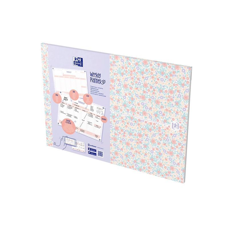 5904017434719-Oxford Floral - Semainier - de bureau - semainier - 60 feuilles - 7 colonnes - A4 (210 x 2-P_405243369_4-2