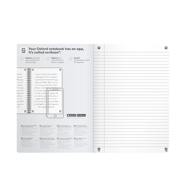 5904017435808-Oxford Romance - Cahier de notes - 160 pages - 176 x 250 mm - lignée 7mm-P_405243372_4-2