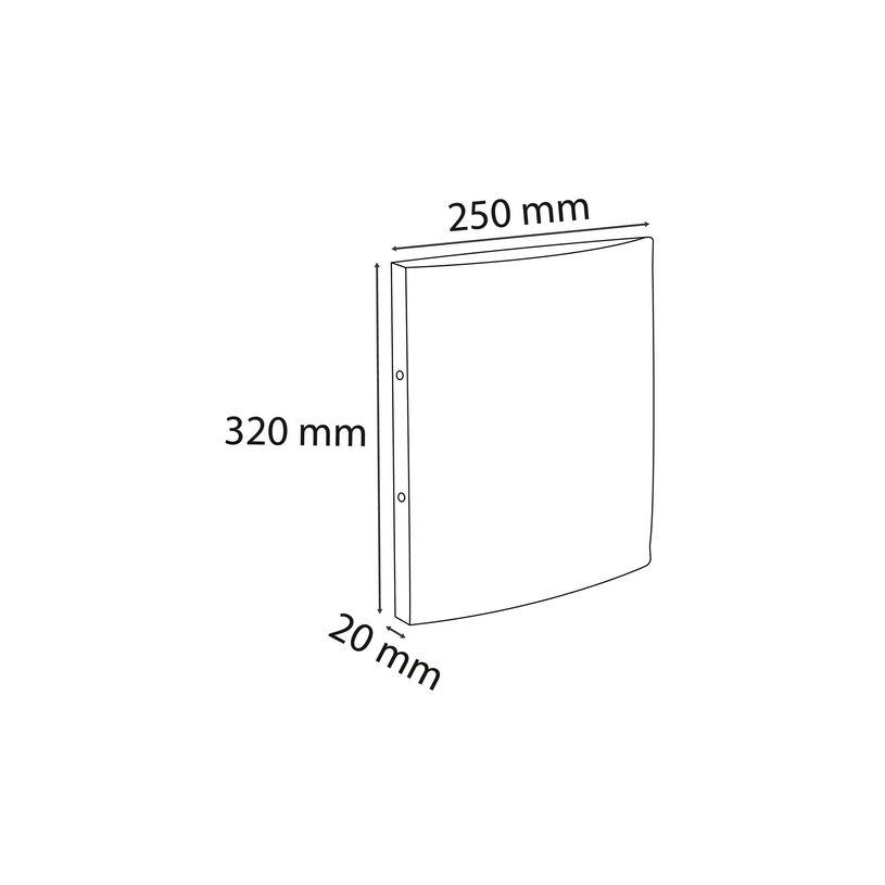 3130630541622-Exacompta - Classeur 2 Anneaux 15mm Polypropylène Opak - Format A4 - Bleu Foncé-P_405243378_1-5