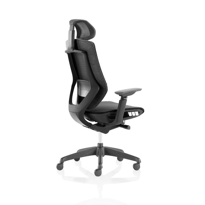 3760388581290-Fauteuil de bureau ALEA - accoudoirs - appuie-tête - noir-P_405243486_1-1