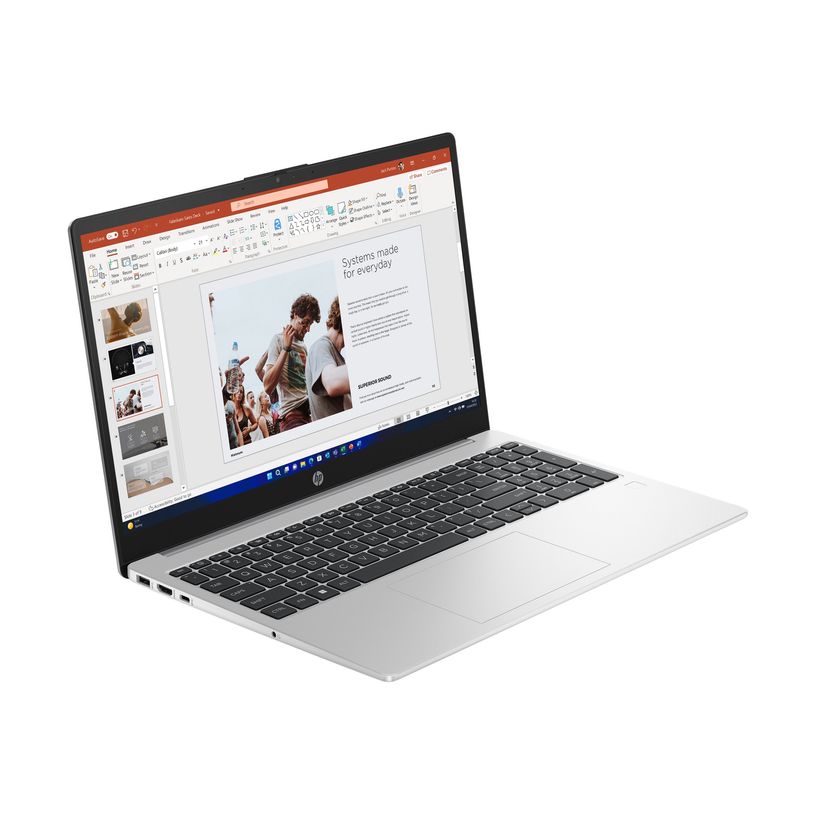0198701865520-HP 250 G10 Notebook - Intel Core i3 - i3-1315U / jusqu'à 4.5 GHz - Win 11 Pro - UHD Graphics - 8 Go RAM - 256 Go SSD NVMe - 15.6" 1920 x 1080 (Full HD) - W-P_405243494_40-23