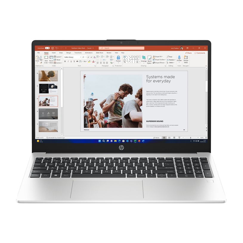0198701865520-HP 250 G10 Notebook - Intel Core i3 - i3-1315U / jusqu'à 4.5 GHz - Win 11 Pro - UHD Graphics - 8 Go RAM - 256 Go SSD NVMe - 15.6" 1920 x 1080 (Full HD) - W-P_405243494_43-22