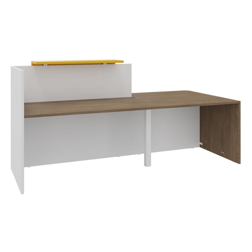 0404052435832-Banque d'accueil OLA - Ensemble composé d'un module haut + un module PMR et d'une tablette jaune curry - L2-P_405243583_2-1