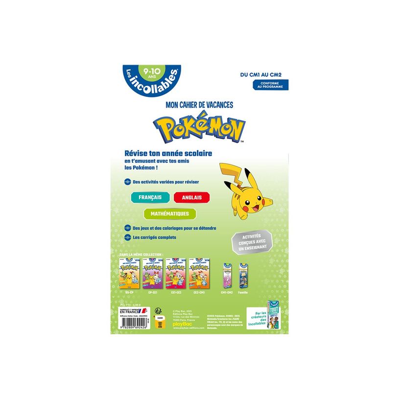 9782809692426-Cahier de vacances Pokémon - Du CM1 au CM2-P_405243610_3-9