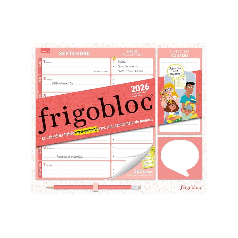 9791070160862-Frigobloc Hebdomadaire Planificateur de menus - Calendrier / sem -P_405243611_9-5