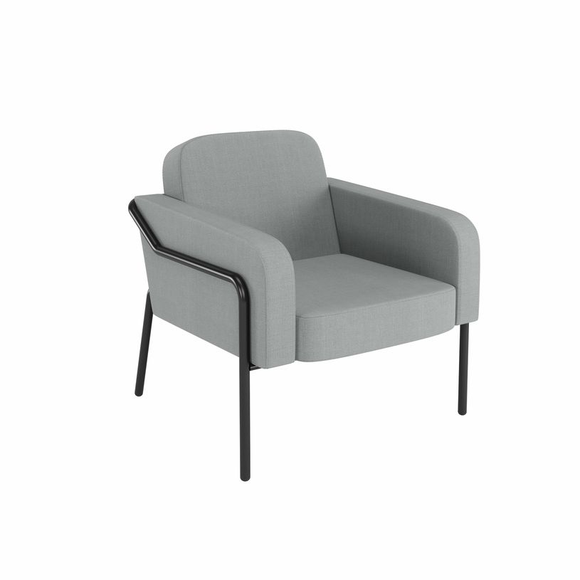 3660141964561-Fauteuil MEDSO "L" - Tissu -  gris-P_405243657_1-0