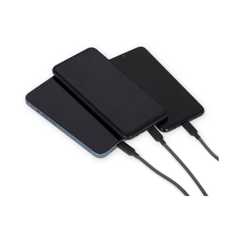 8052694017415-LEgami Three Hugs - Câble USB - 24 pin USB-C (M) with detachable USB-C to USB-A adapter pour 24 pin USB-C, Lightning (M) - 1.2 m - 3 e-P_405243906_2-4