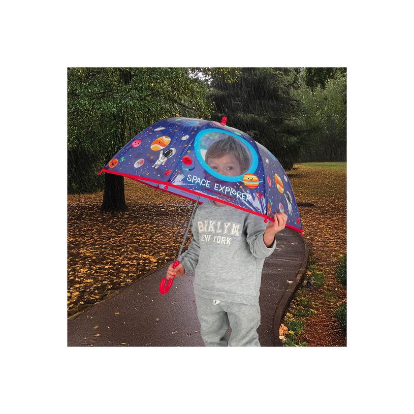 8052694027261-LEGAMI Dancin' in the Rain Space - Parapluie - 4 ans et plus - transparent, coloré-P_405243916_5-6