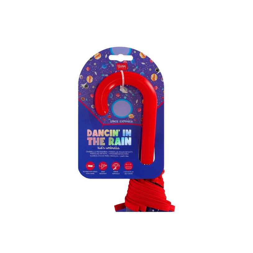 8052694027261-LEGAMI Dancin' in the Rain Space - Parapluie - 4 ans et plus - transparent, coloré-P_405243916_6-5