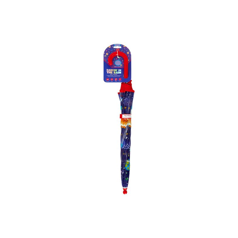 8052694027261-LEGAMI Dancin' in the Rain Space - Parapluie - 4 ans et plus - transparent, coloré-P_405243916_7-4