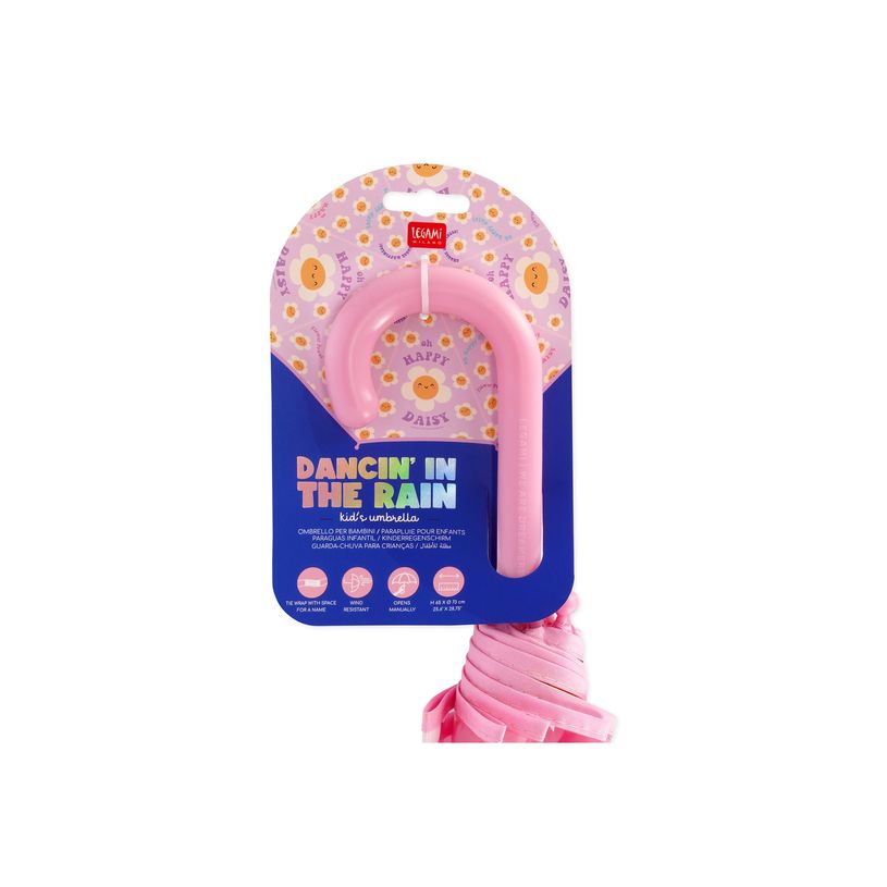 8052694027711-LEGAMI Dancin' in the Rain Daisy - Parapluie - 4 ans et plus - transparent, coloré-P_405243917_7-5