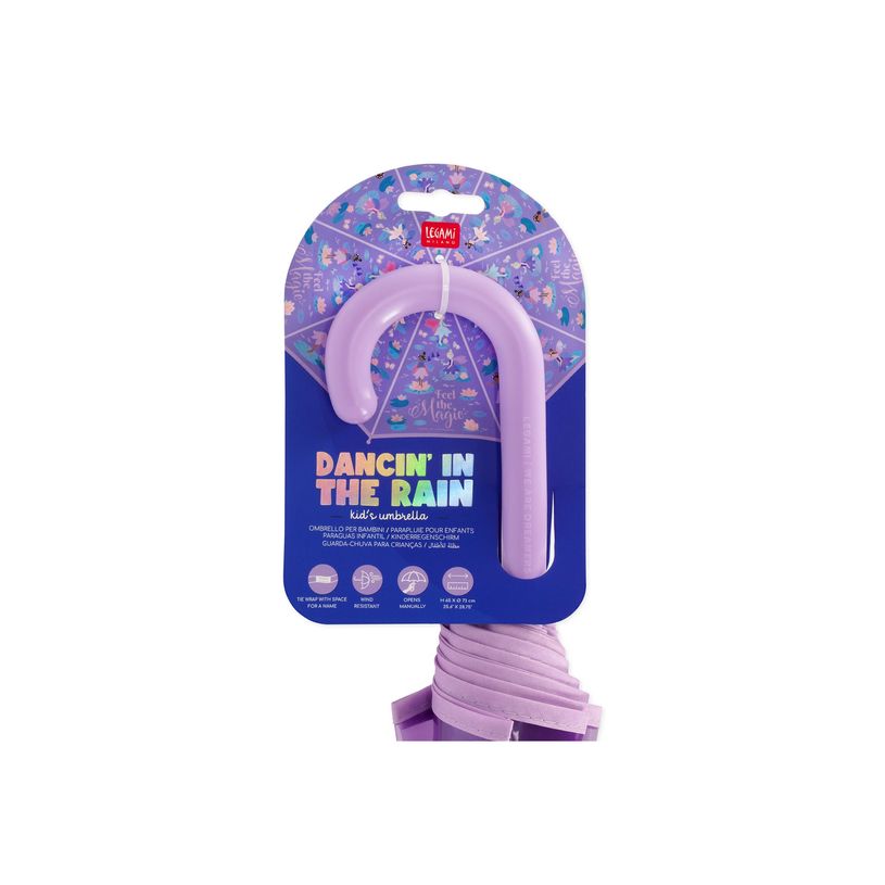 8052694028718-LEGAMI Dancin' in the Rain Fairy - Parapluie - 4 ans et plus - transparent, coloré-P_405243919_5-5