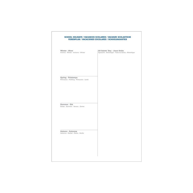 3371010533152-Quo Vadis - Agenda Année Civile - MINISTRE RECYCLÉ Multilingue - Couverture Arrakis avec élastique - Kaki /sable - 16x24 cm  Semainier - 13 -P_405243965_3-1