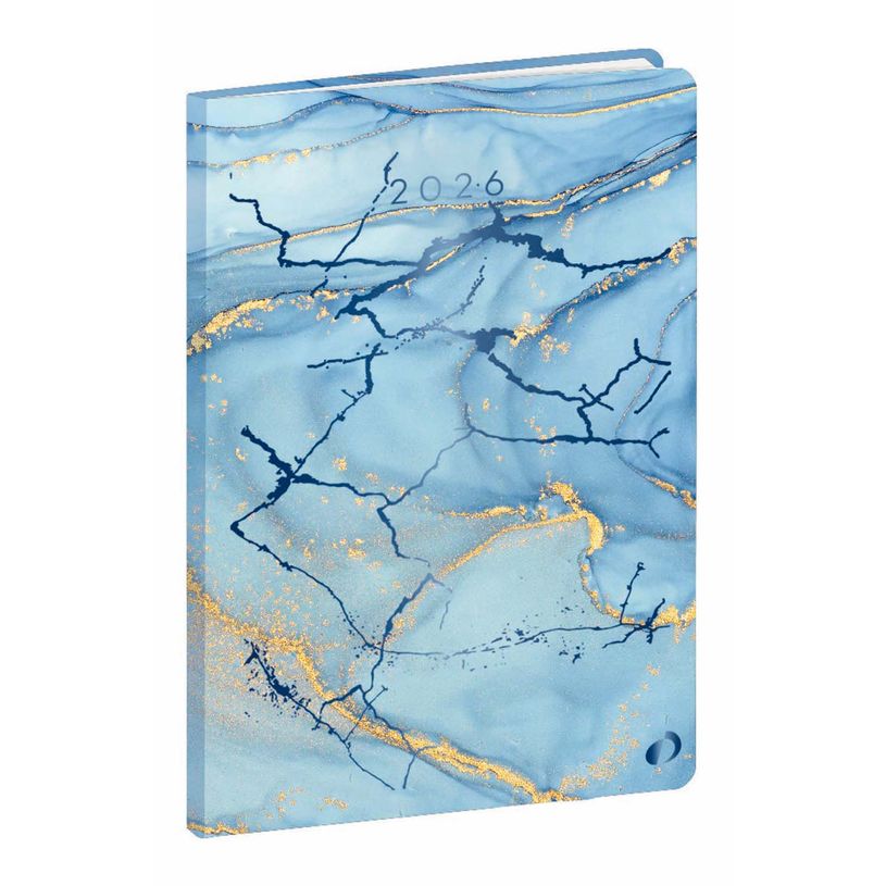 3371010524556-Agenda Année Civile - AFFAIRES FR - Couverture Hipsy - Marble - 10x15 cm - Semainier - 13 mois de décembre à déc--0