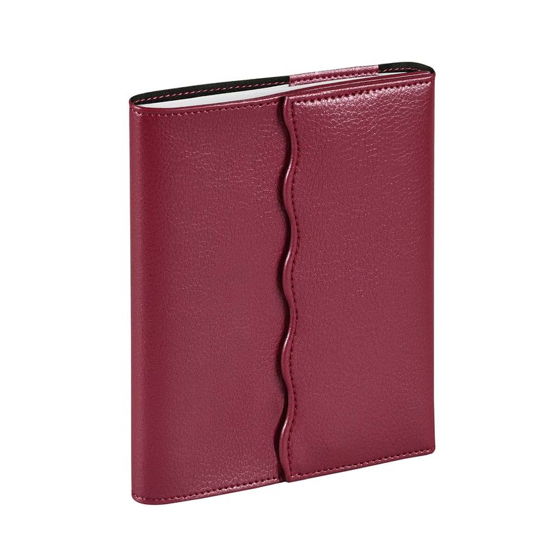 3371010532704-Quo Vadis - Agenda - Affaires - Semainier Planning - Français - Calypso - Rose - 14 mois de décembre à janvier - 10x15 cm - Papier Clairefontaine blanc - Fabri--0