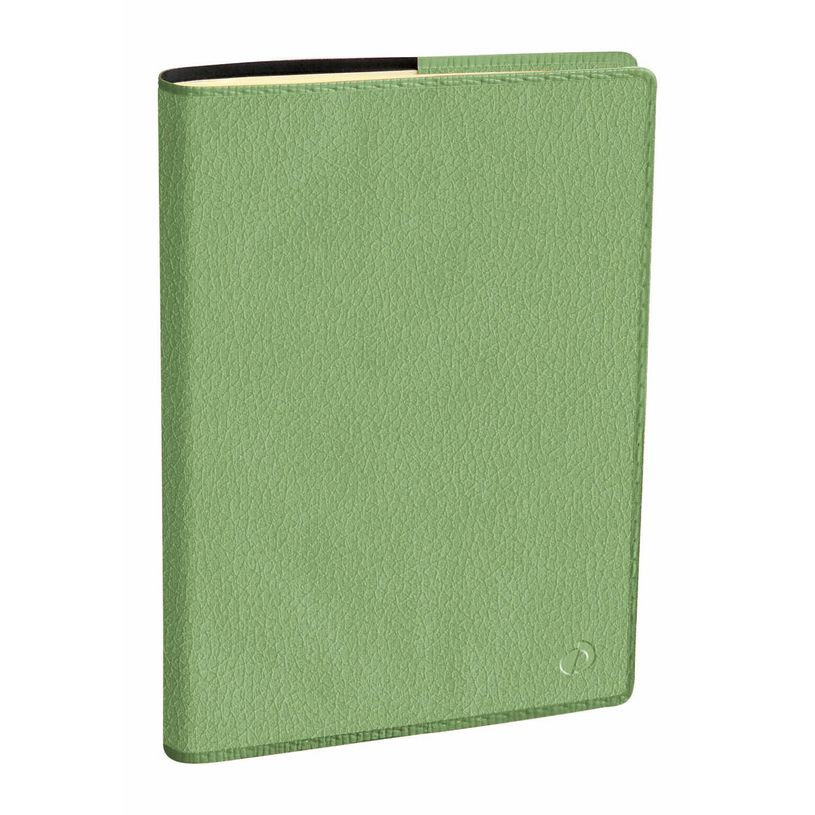 3371010529575-Agenda Année Civile - AFFAIRES PRESTIGE FR avec répertoire - Couverture Marlow - Vert amande - 10x15 cm - Semainier - 14 mois de décembre à ja--0
