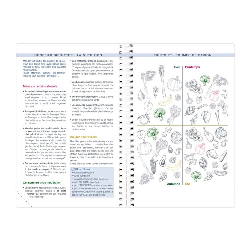 3371010523788-Quo Vadis - Agenda - Spiralé avec répertoire - Time & Life Pocket - Semainier Planning - Français - Gris - 13 mois de décembre à dé--3