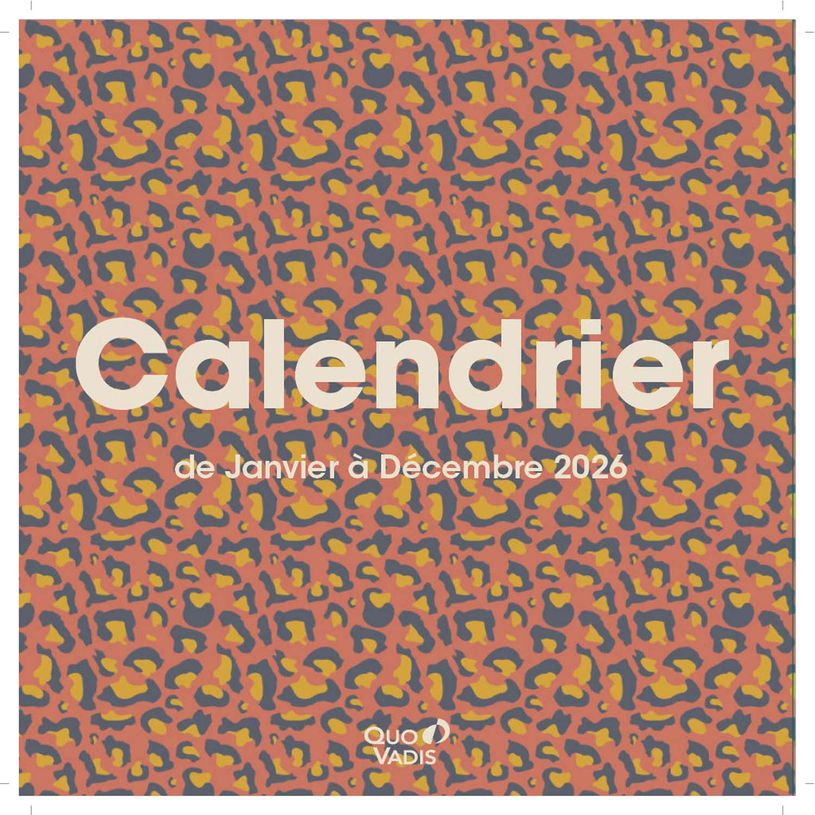 3371010535767-CALENDRIER FEUILLES FR - Eterny graphic - 30x30 cm - Quo Vadis--0