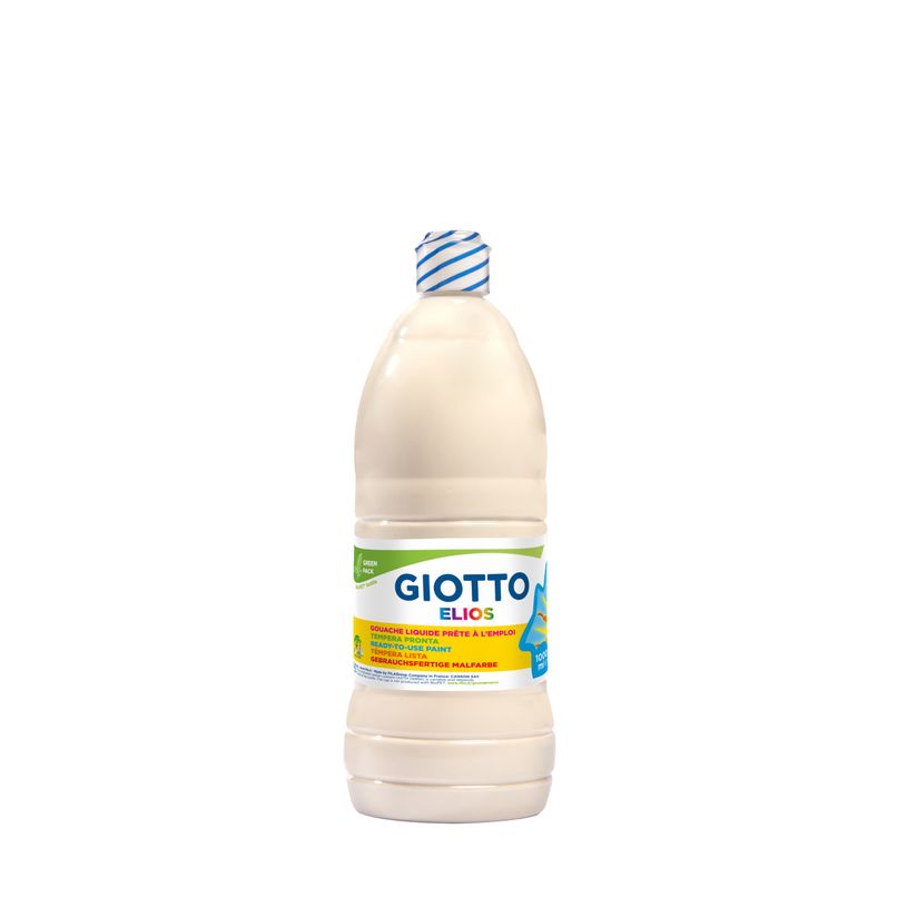 8000825533310-GIOTTO Gouache Elios - Flacon 1L - Blanc--0