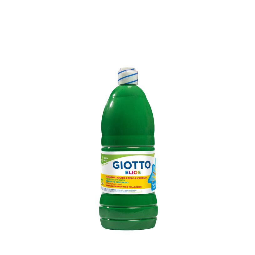 8000825533426-GIOTTO Gouache Elios - Flacon 1L - Vert Franc--0