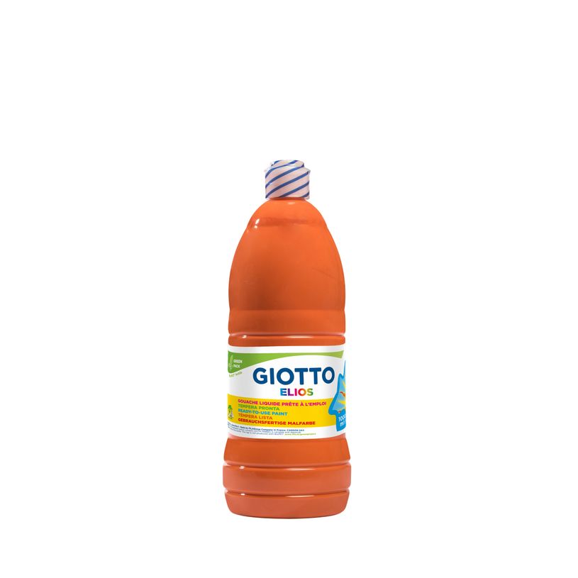 8000825533334-GIOTTO Gouache Elios - Flacon 1L - Orange--0