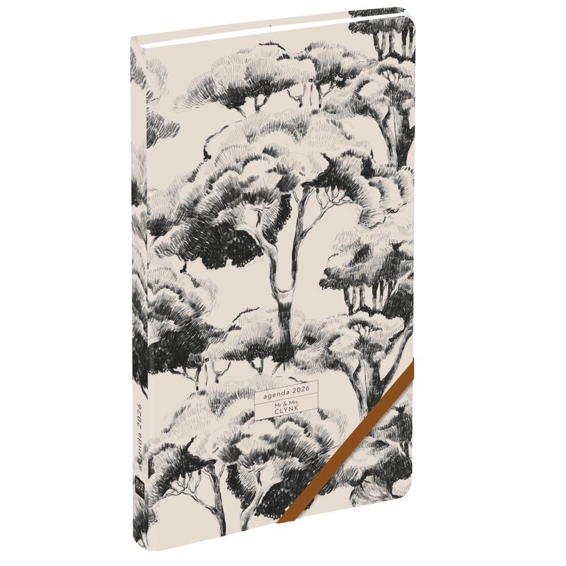 3700368835456-Agenda 2026 BLUE ART EDITIONS "Pins Encre" 9 x 17 cm--0