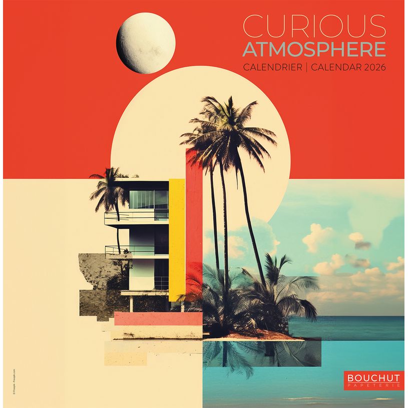3592930027013-Calendrier illustré BOUCHUT 30 x 30 cm AMBIANCE Pefc 70 %--0