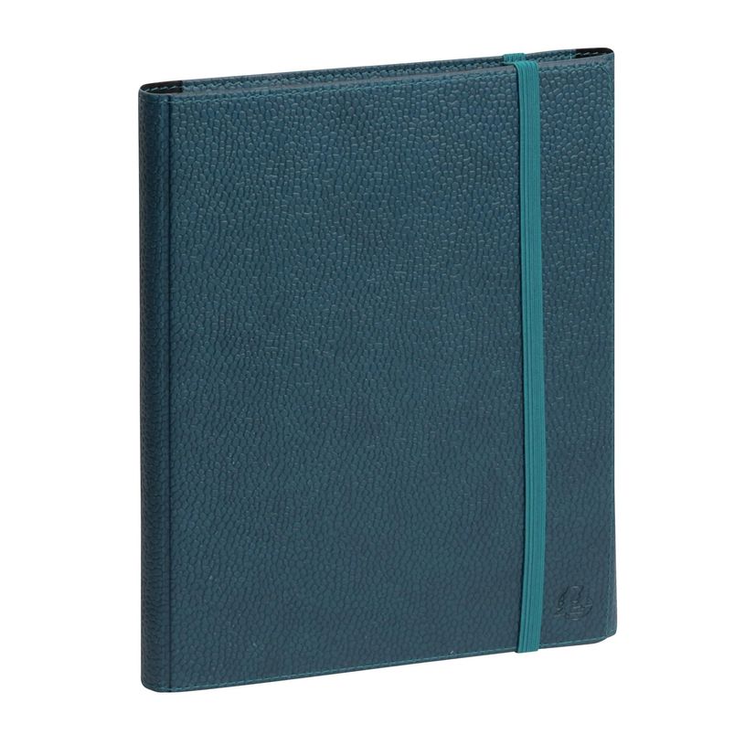 3660942089067-Agenda de bureau Sésame All in One Horizons 20S Visuel spiralé - 1 semaine sur 2 pages  + 1 carnet de notes ligné -15 x 21 cm - Bleu c--1