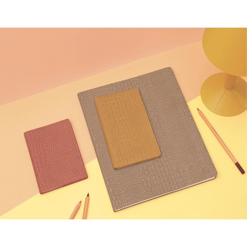 3660942088374-Agenda de bureau Baby Croco Eurotime 18S spiralé - 1 semaine sur 2 pages - 15 x 17 cm - disponible dans différentes cou--3