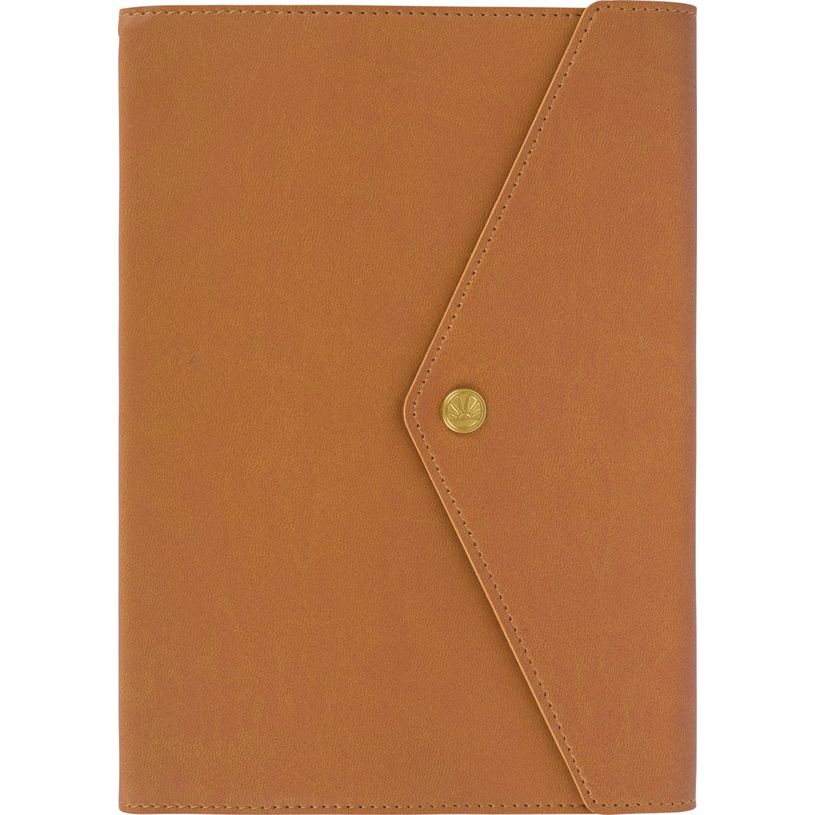 3664447212142-Agenda Naples - la semaine sur 1 page et 1 page de note - 15,5 x 21,5 cm - noisette - Oberthur--0