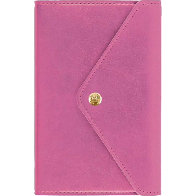 3664447212159-Agenda Naples - la semaine sur 1 page et 1 page de note - 15,5 x 21,5 cm - rose - Oberthur--0