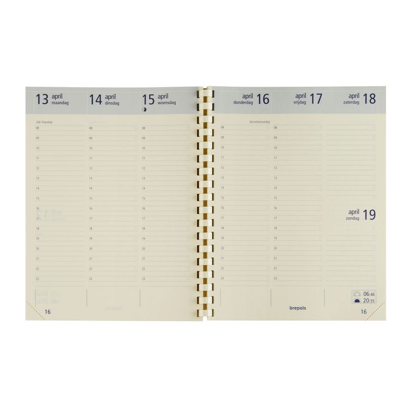 5412303142472-Agenda journalier Optivision Large – format 1L – modèle Palermo – noir – Brepols--1