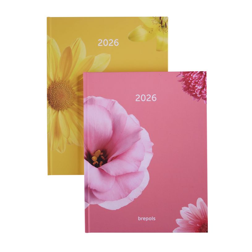 5412303385213-Agenda semainier Timing – format 6L – modèle Fleurish – disponible dans différentes couleurs 