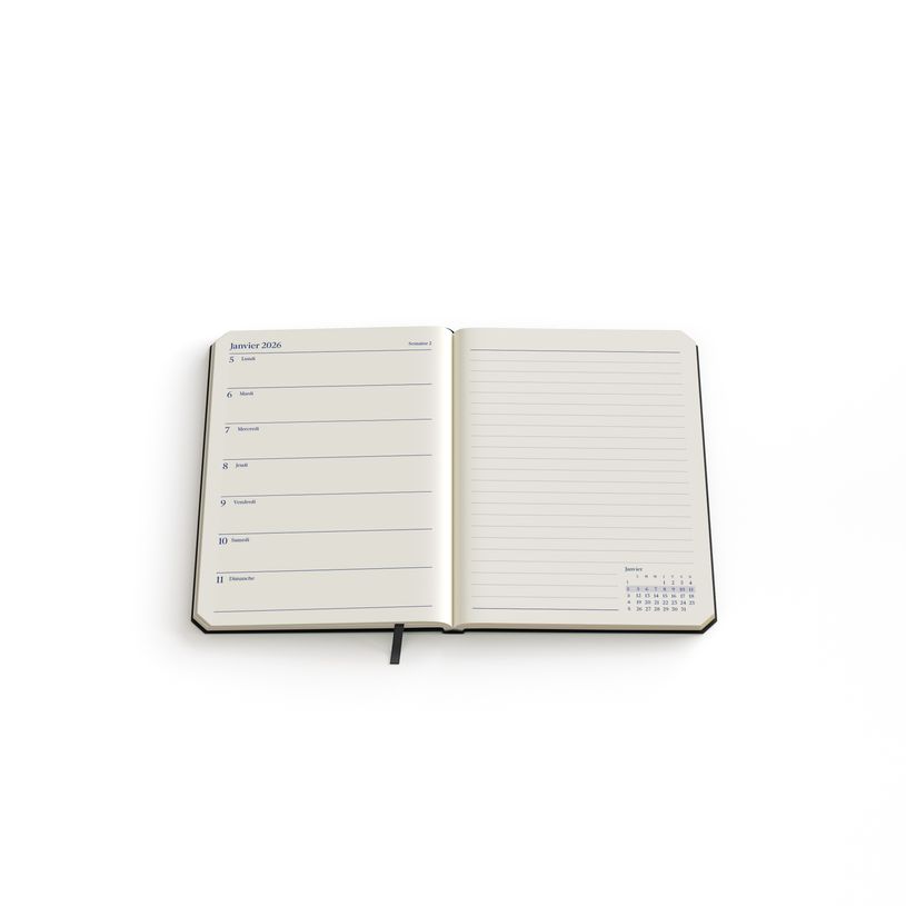 5412303354813-Agenda semainier de KEMPEN Atlas P – format P – brun – Brepols--1