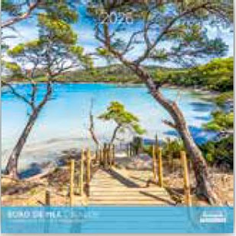 3494150173771-Calendriers 30x30cm 16 mois Aquarupella - Bord de mer--0