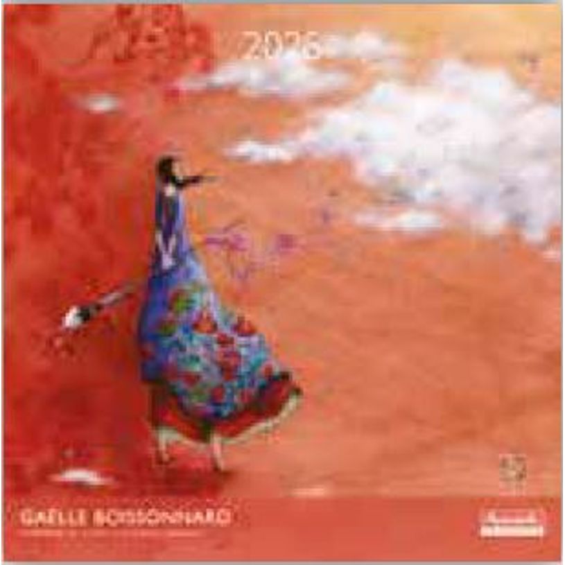 3494150173962-Calendriers 30x30cm 16 mois Aquarupella - G. Boissonnard - Femme vie liberté--0