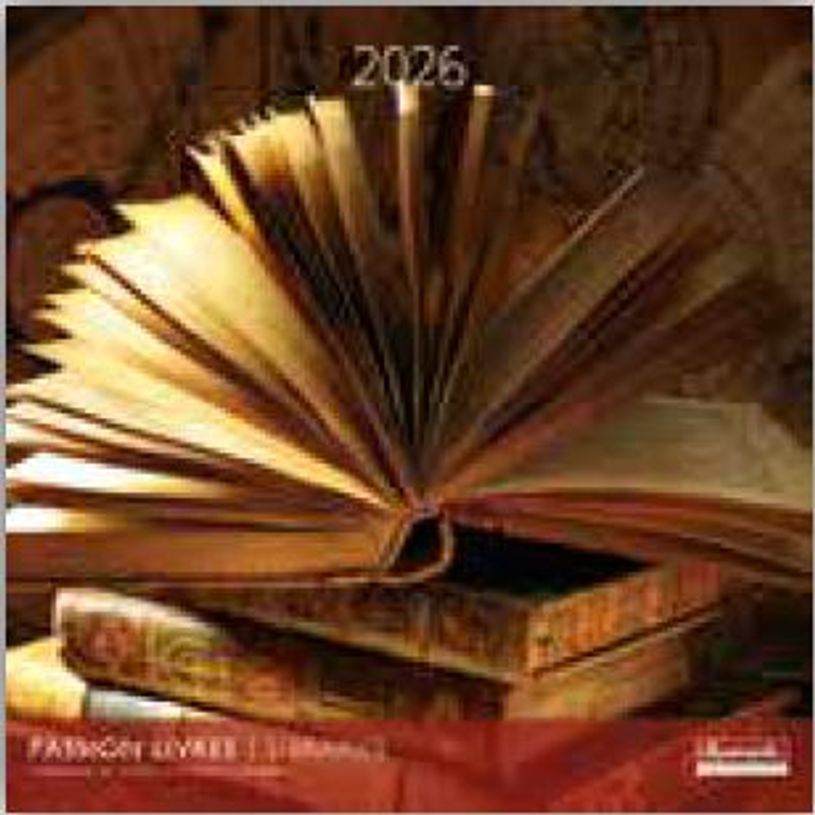 3494150174129-Calendriers 30x30cm 16 mois Aquarupella - Passion livres--0