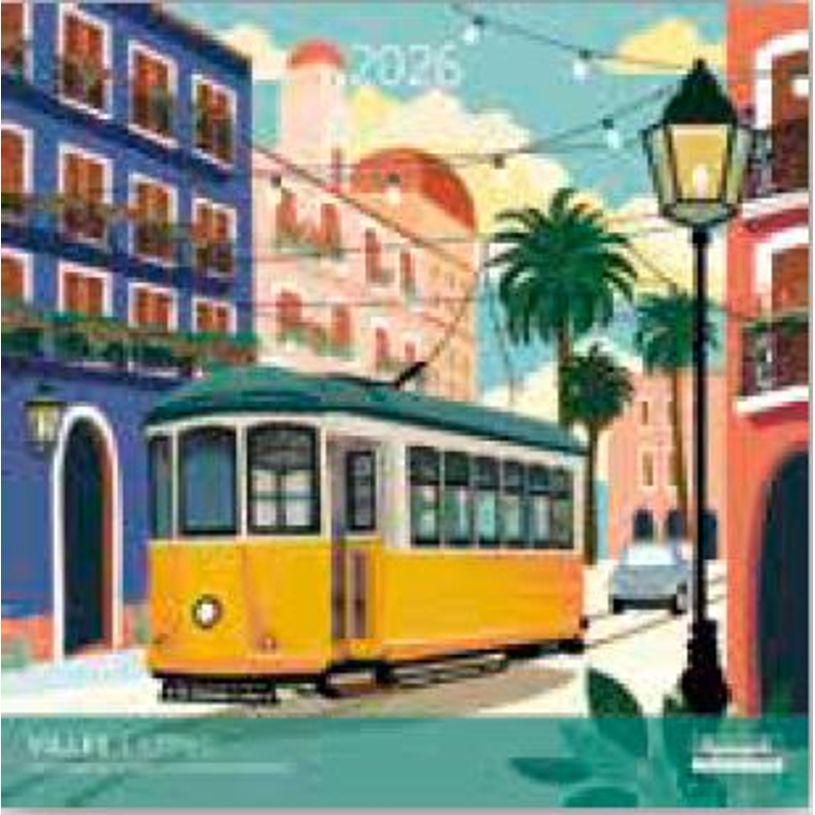 3494150174259-Calendriers 30x30cm 16 mois Aquarupella - Villes--0