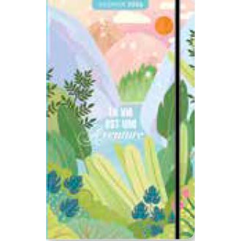 3494150175041-Agenda 13x21cm 12 mois Aquarupella- Aventure --0