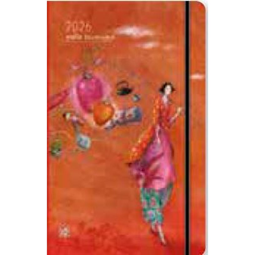 3494150175065-Agenda 13x21cm 12 mois Aquarupella -G. Boissonnard - Le départ --0