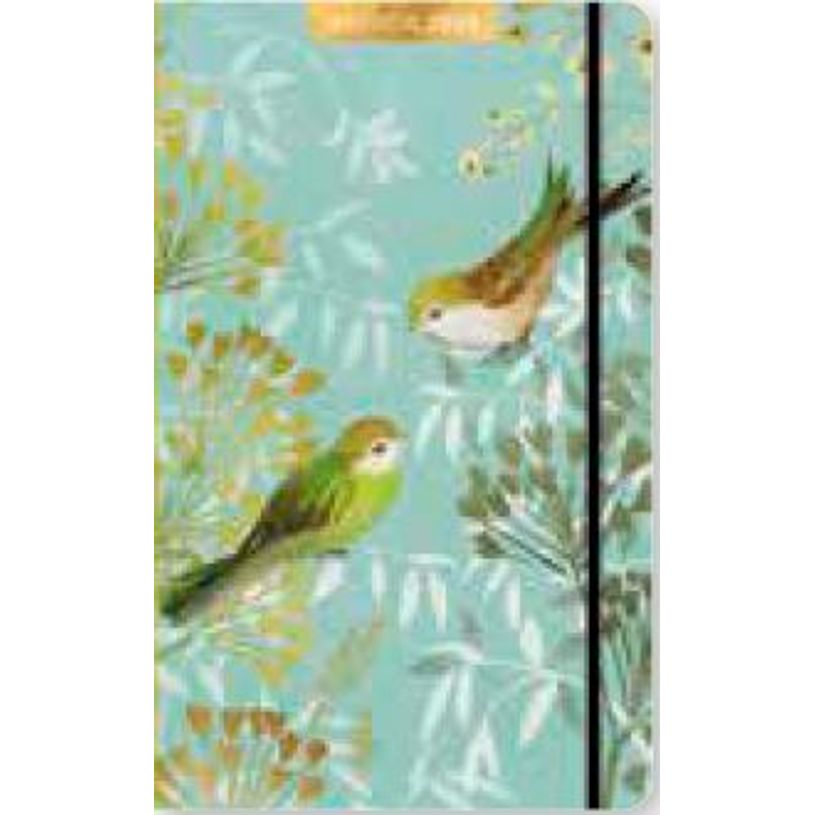 3494150175102-Agenda 13x21cm 12 mois Aquarupella - Oiseaux--0