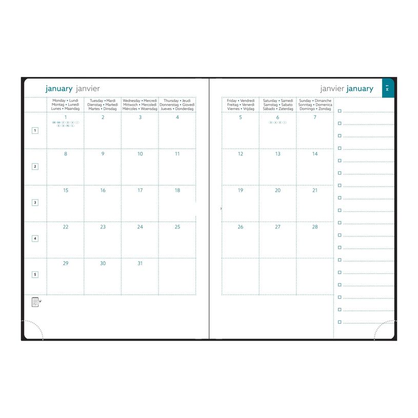 3660942089326-Agenda de bureau Carte EasySlim 21 - 1 mois sur 2 pages - 15 x 21 cm - Bleu azur - Exacomp-P_405244340_7-7